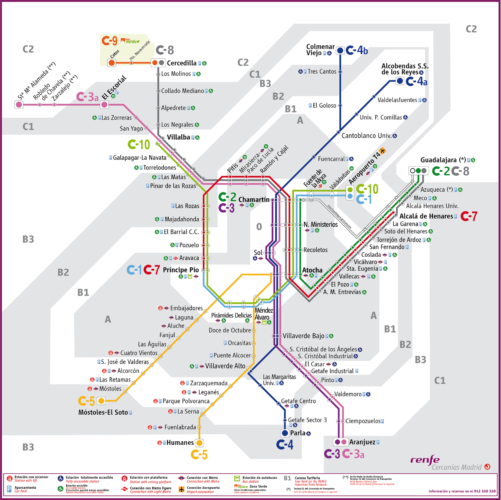how easy it it to take the metro from madrid airport to city center